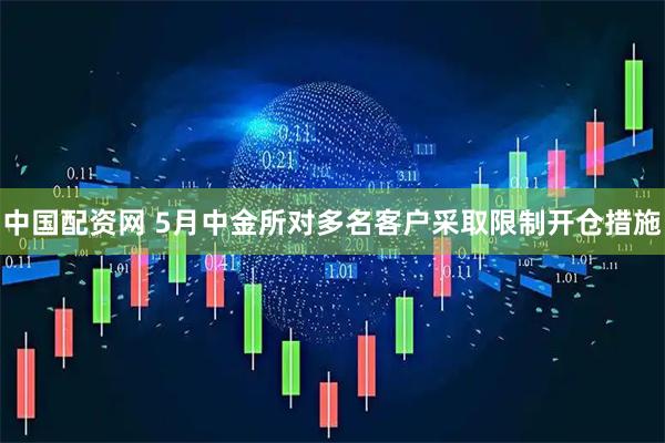 中国配资网 5月中金所对多名客户采取限制开仓措施
