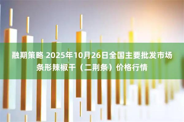 融期策略 2025年10月26日全国主要批发市场条形辣椒干（二荆条）价格行情